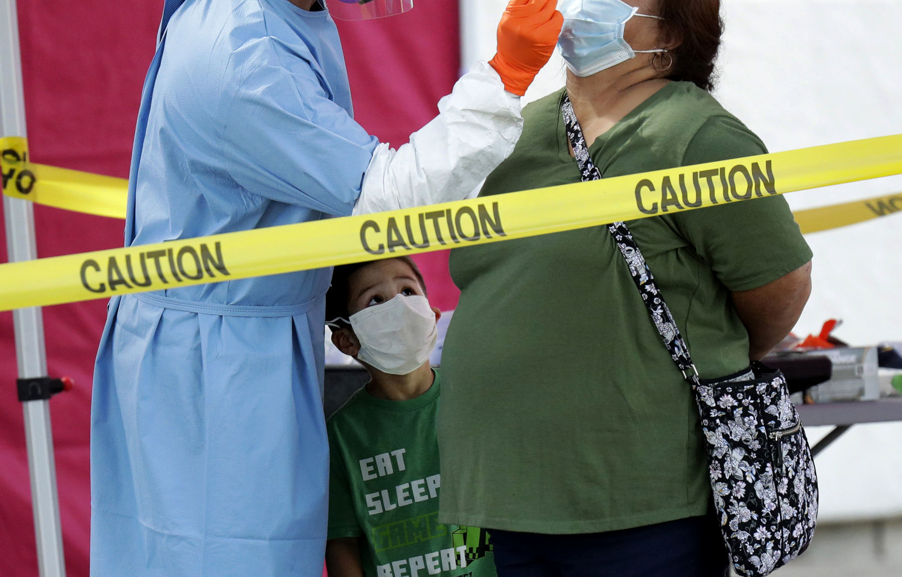 APTOPIX Virus Outbreak Texas Testing